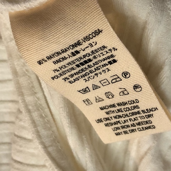 We the Free Winter White Faux Wrap Blouse Size Small - Picture 6 of 8